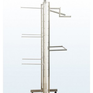 Dymond Vertical Beam system - mid floor gondola dispaly stand