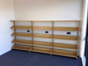 Wall shelves